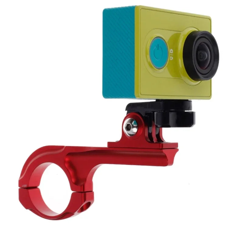 Suporte para Guiador de Bicicleta com Montagem de Conector para Câmara Xiaomi Yi Sport (XM34), Montagem de Conector (Vermelho)