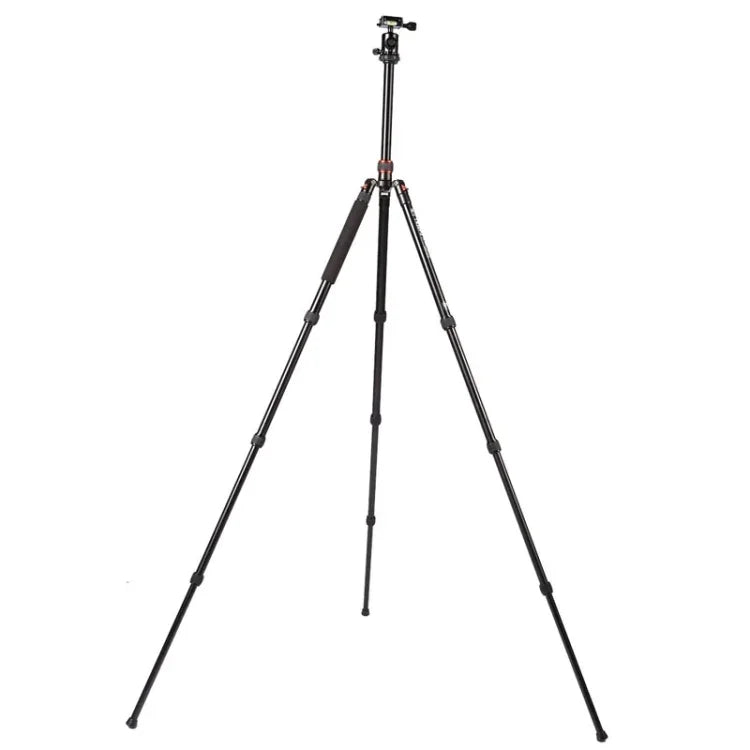 Triopo MT-2504C Tripé Portátil Ajustável em Alumínio com Cabeça de Bola NB-1S para Câmera DSLR Canon Nikon Sony, MT-2504C (Preto), MT-2504C (Dourado)