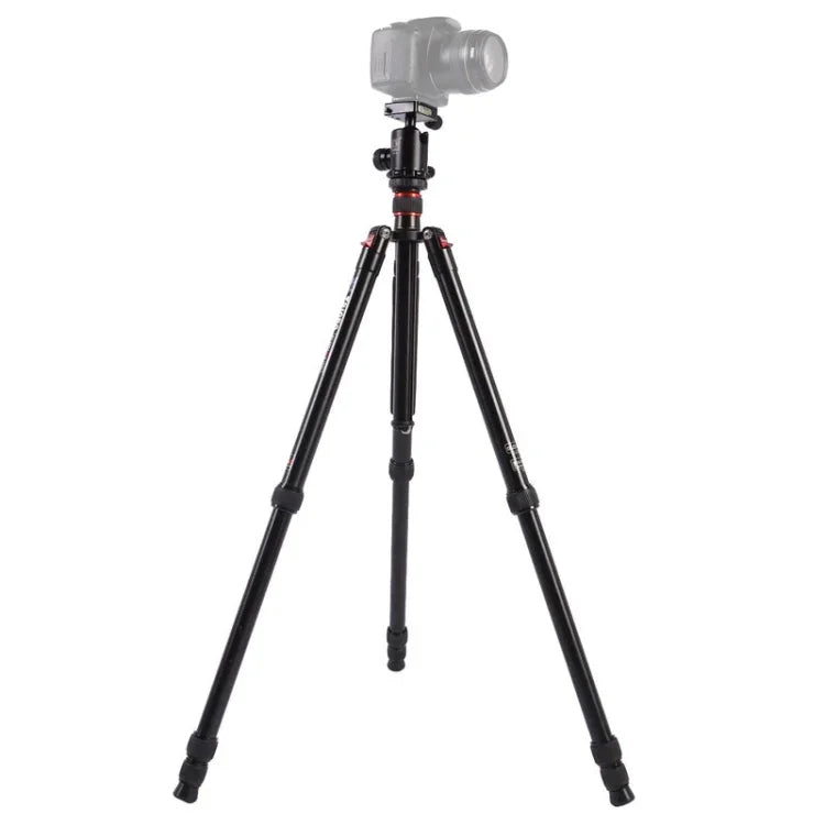 Triopo MT-2804C Tripé Portátil Ajustável em Alumínio com Cabeça de Bola NB-2S para Câmera DSLR Canon Nikon Sony, MT-2804C (Preto), MT-2804C (Dourado)
