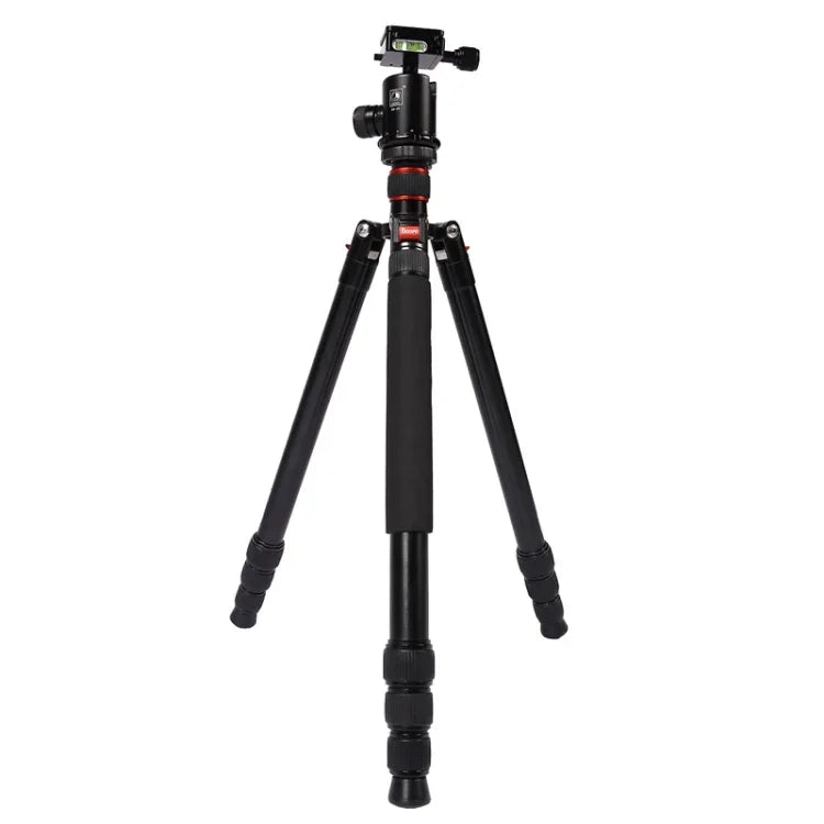 Triopo MT-2804C Tripé Portátil Ajustável em Alumínio com Cabeça de Bola NB-2S para Câmera DSLR Canon Nikon Sony, MT-2804C (Preto), MT-2804C (Dourado)