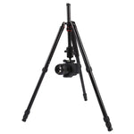 Triopo MT-2804C Tripé Portátil Ajustável em Alumínio com Cabeça de Bola NB-2S para Câmera DSLR Canon Nikon Sony, MT-2804C (Preto), MT-2804C (Dourado)