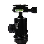 Triopo MT-2804C Tripé Portátil Ajustável em Alumínio com Cabeça de Bola NB-2S para Câmera DSLR Canon Nikon Sony, MT-2804C (Preto), MT-2804C (Dourado)
