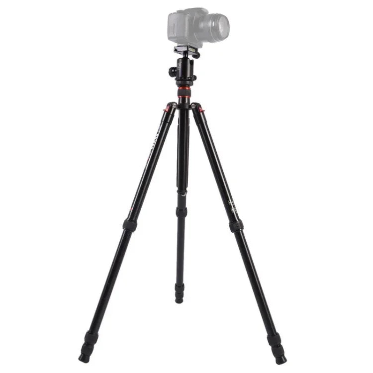 Triopo MT-2804C Tripé Portátil Ajustável em Alumínio com Cabeça de Bola NB-2S para Câmera DSLR Canon Nikon Sony, MT-2804C (Preto), MT-2804C (Dourado)