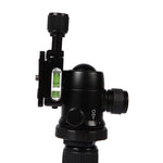 Triopo GT-2505x8.C Tripé Portátil Ajustável em Fibra de Carbono com Cabeça de Bola de Alumínio B-1 para Câmera DSLR Canon Nikon Sony, GT-2505x8.C (Preto), GT-2505x8.C (Dourado)