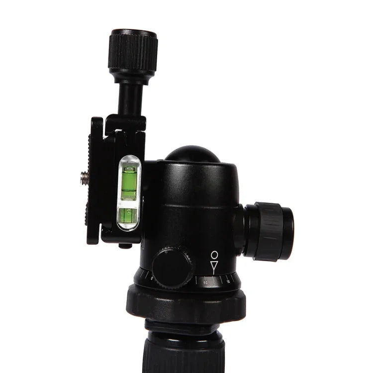 Triopo GT-2505x8.C Tripé Portátil Ajustável em Fibra de Carbono com Cabeça de Bola de Alumínio B-1 para Câmera DSLR Canon Nikon Sony, GT-2505x8.C (Preto), GT-2505x8.C (Dourado)
