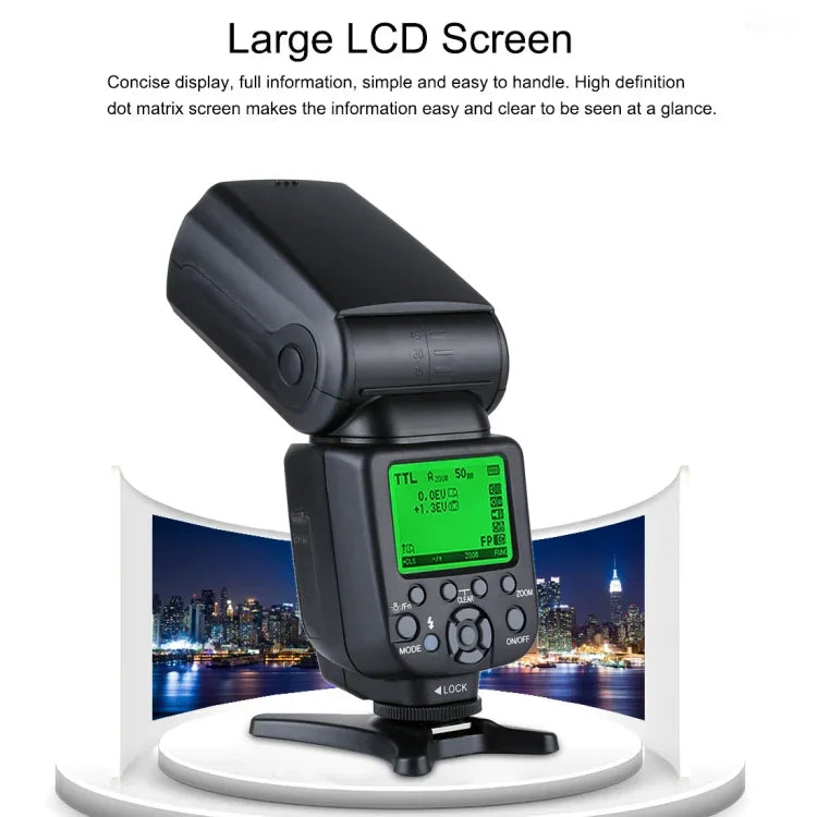 Flash Speedlite Triopo TR-960iii para Câmaras DSLR Canon / Nikon, TR-960iii