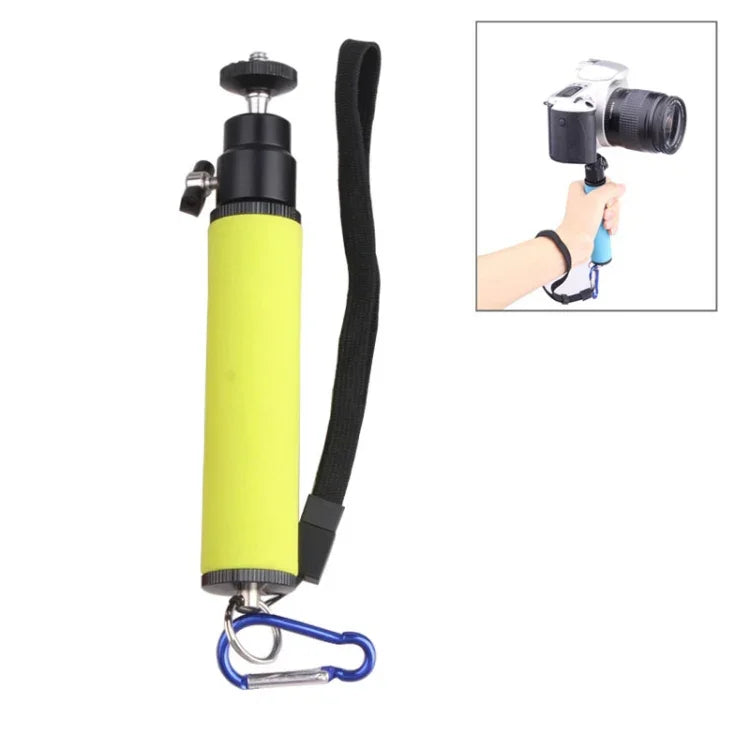Suporte de Luz LED com Esponja para Flash, Monopé Estabilizador de Mão com Gimbal para Câmara SLR, Monopé de Mão (Vermelho), Monopé de Mão (Azul), Monopé de Mão (Verde), Monopé de Mão (Laranja)