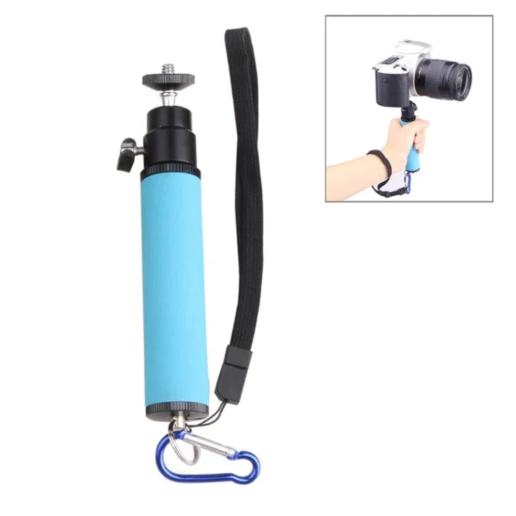 Suporte de Luz LED com Esponja para Flash, Monopé Estabilizador de Mão com Gimbal para Câmara SLR, Monopé de Mão (Vermelho), Monopé de Mão (Azul), Monopé de Mão (Verde), Monopé de Mão (Laranja)