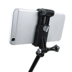 Conjunto de Suporte Fixador para Telemóvel Exterior HR335, Adequado para Telemóveis com Largura de 51-84mm, Câmara GoPro