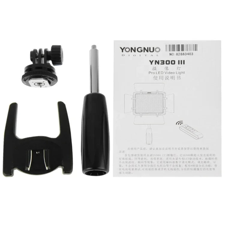 YONGNUO YN300 III Luz LED para Câmara e Vídeo para Canon Nikon Olympus, YN300 III