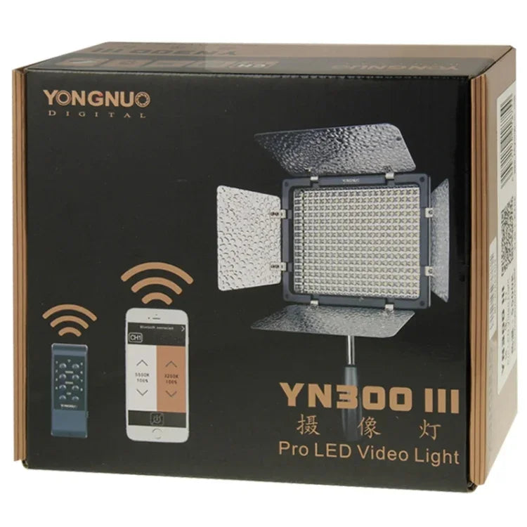YONGNUO YN300 III Luz LED para Câmara e Vídeo para Canon Nikon Olympus, YN300 III
