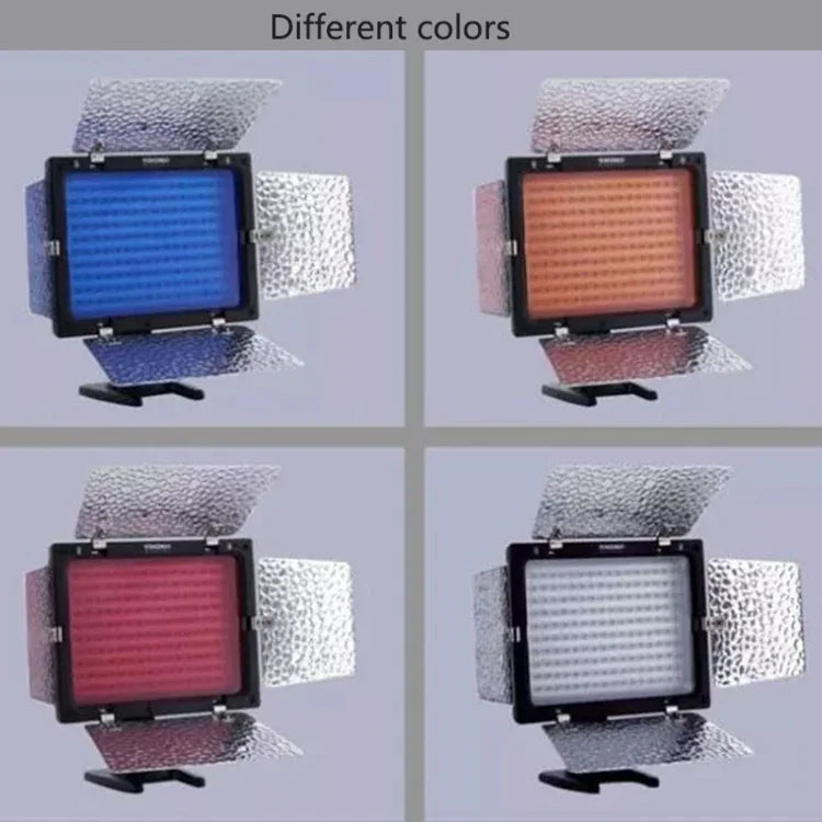 YONGNUO YN-160 II Luz LED para Vídeo com Controlo Remoto de Luminosidade para Câmara DSLR Canon Nikon, YN-160 II