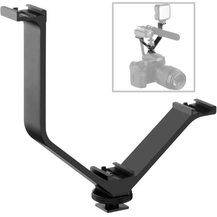 Suporte V Triplo de 12,5 cm, Suporte V