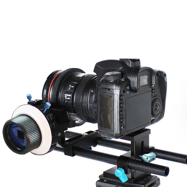 YELANGU YLG0103D F4 Limit Follow Focus com Correia de Anel de Engrenagem Ajustável para Canon / Nikon / Câmaras de Vídeo / Câmaras DSLR, YLG0103D