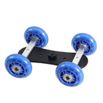 YELANGU YLG0105B Mini Carrinho Dolly com Escala para Câmaras Canon / Nikon / DSLR, YLG0105B