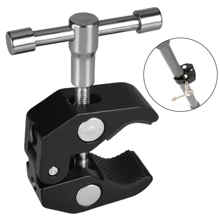 Clipe de Garras Grandes para Montagem Mágica de Slider para Câmaras SLR