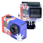 Autocolante para Estojo GoPro HERO3+ /3, Bandeira dos EUA, Bandeira da Austrália, Bandeira do Brasil