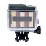 Autocolante para Estojo GoPro HERO3+ /3, Bandeira dos EUA, Bandeira da Austrália, Bandeira do Brasil