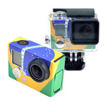 Autocolante para Estojo GoPro HERO3+ /3, Bandeira dos EUA, Bandeira da Austrália, Bandeira do Brasil
