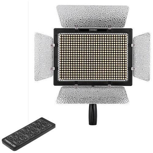 Luz de Vídeo LED Ajustável YONGNUO YN600L 600 LED 5500K para Canon / Nikon / Sony Camcorder DSLR, YN600L