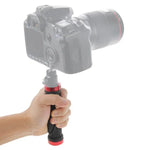 Punho de mão para tripé com cabeça de bola para câmaras SLR DSLR, punho de mão