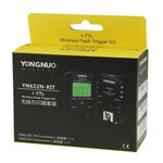 Controlador de Disparo Flash Sem Fios YONGNUO YN622N-KIT i-TTL + Kit Transceptor para Câmara Nikon, para Nikon