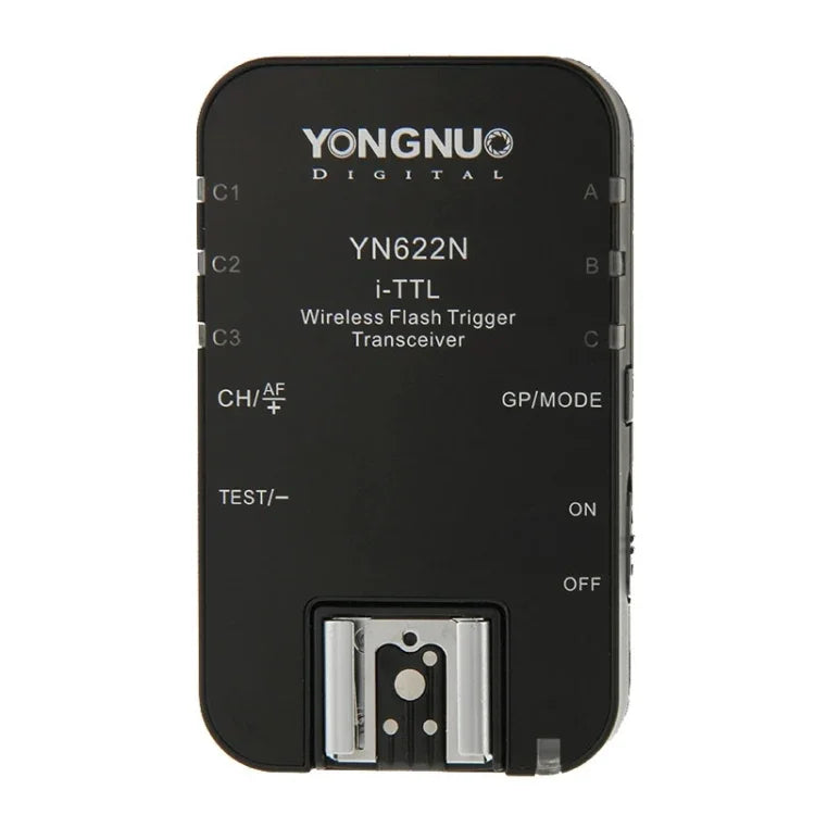 Controlador de Disparo Flash Sem Fios YONGNUO YN622N-KIT i-TTL + Kit Transceptor para Câmara Nikon, para Nikon