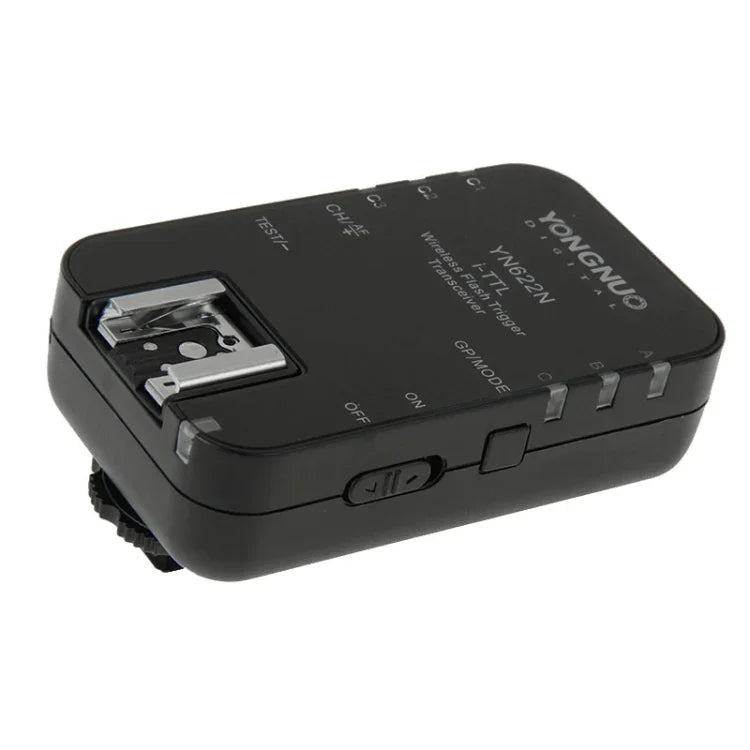 Controlador de Disparo Flash Sem Fios YONGNUO YN622N-KIT i-TTL + Kit Transceptor para Câmara Nikon, para Nikon