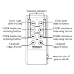 Luz de vídeo YONGNUO YN900 com 900 LEDs, iluminação regulável, estúdio 3200K-5500K, YN900