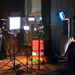 Luz de vídeo YONGNUO YN900 com 900 LEDs, iluminação regulável, estúdio 3200K-5500K, YN900