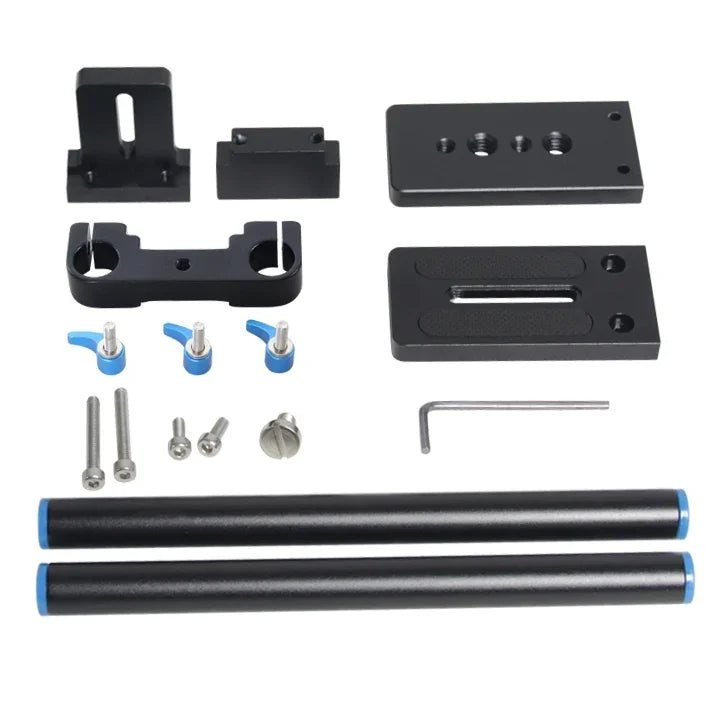 Régua simples de 15mm YEANGU YLG1005H para câmaras SLR, YLG1005H