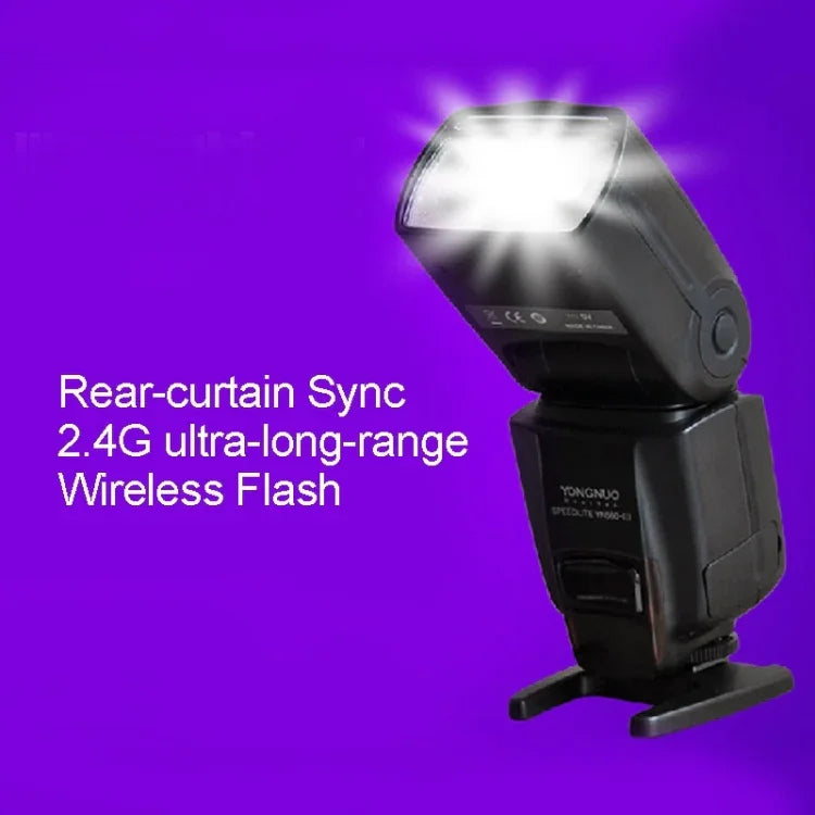 Flash Speedlite sem fios de longo alcance YN-560 III com sapata metálica para câmaras DSLR Canon / Nikon / Pentax / Olympus, YN-560 III