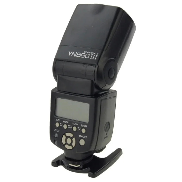 Flash Speedlite sem fios de longo alcance YN-560 III com sapata metálica para câmaras DSLR Canon / Nikon / Pentax / Olympus, YN-560 III