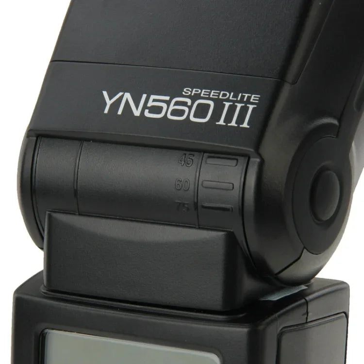 Flash Speedlite sem fios de longo alcance YN-560 III com sapata metálica para câmaras DSLR Canon / Nikon / Pentax / Olympus, YN-560 III
