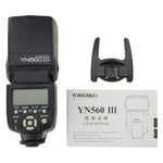 Flash Speedlite sem fios de longo alcance YN-560 III com sapata metálica para câmaras DSLR Canon / Nikon / Pentax / Olympus, YN-560 III