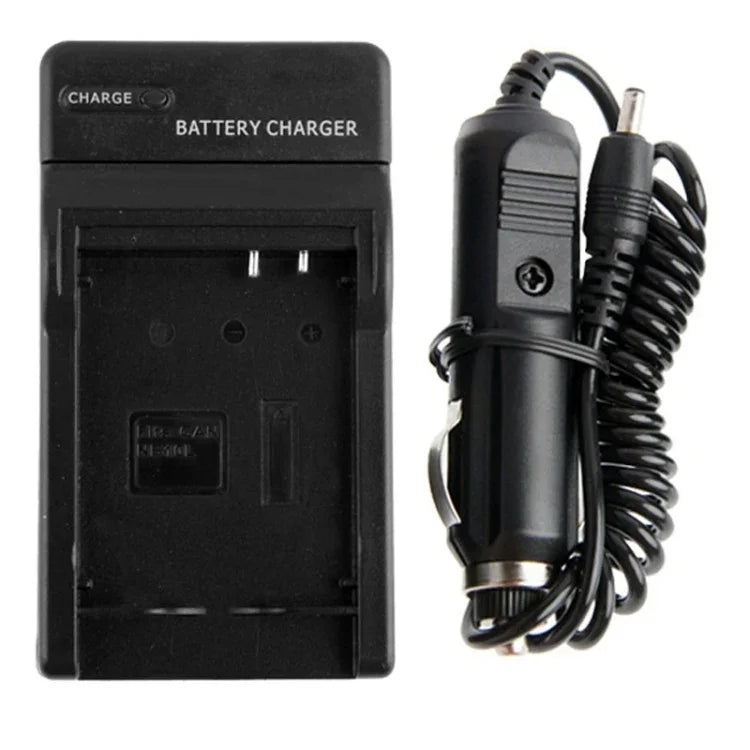 Carregador de Bateria de Viagem e para Carro para Canon NB-10L, NB-10L