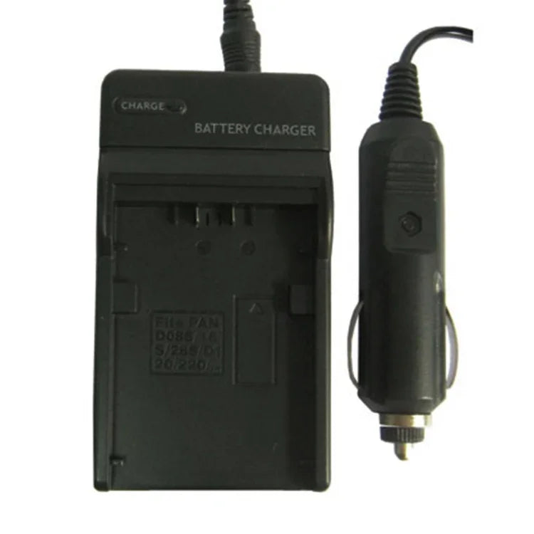 Carregador de Bateria para Câmara Digital Panasonic D08S/ 16S/ 28S/ D120/ 220/ 320, D08S