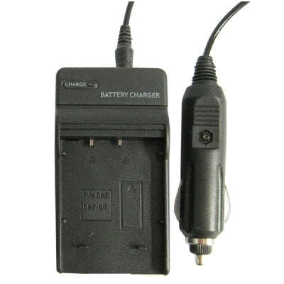 Carregador de Bateria para Câmara Digital CASIO CNP-60, CNP-60