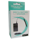 Carregador de Bateria para Câmara Digital CASIO CNP-60, CNP-60