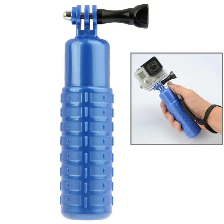 Pegador Flutuante Bobber com Correia de Pulso + Parafuso para GoPro, Insta360, DJI e Outras Câmaras de Ação