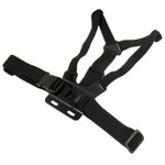 Cinta Elástica para Peito Frontal para Desportos Extremos com Alça de Ombro para GoPro, Insta360, DJI e Outras Câmaras de Ação, Peito Frontal