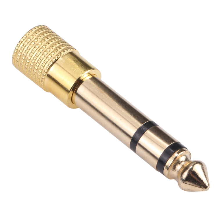 Adaptadores de Jack de Áudio Macho 6.35mm para Fêmea 3.5mm (10 Unidades no Pacote, Preço para 10 Unidades), Macho 6.35mm para Fêmea 3.5mm