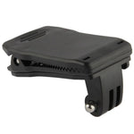 Clipe de Fixação Rec-Mounts para Mochila com Rotação de 360 Graus para GoPro, Insta360, DJI e Outras Câmaras de Ação, Clipe Rec-Mounts (Preto)