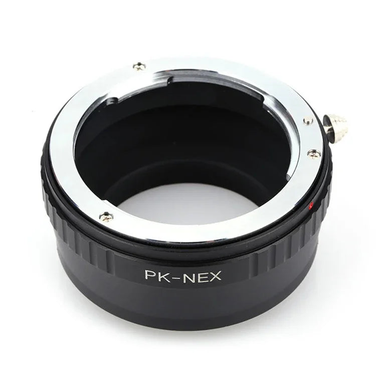 Anel Adaptador para Montagem de Objetiva PK-NEX, Para Sony NEX