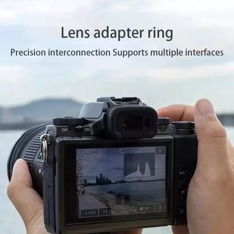 Anel Adaptador para Montagem de Objetiva PK-NEX, Para Sony NEX