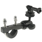 Suporte de Poste de Selim para Guiador com Adaptador de Tripé e Parafuso para Bicicleta Moto para GoPro, Insta360, DJI e Outras Câmaras de Ação, Suporte para Bicicleta Moto