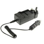 Carregador de Carro 3 em 1 para Duas Baterias de Câmara Digital para GoPro HERO3+ / 3 AHDBT-201 / AHDBT-301, Plugue EUA, Plugue Reino Unido, Plugue Austrália