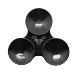 Suporte de Ventosa Direcional Triangular com Montagem para Tripé + Parafuso de Punho para GoPro, Insta360, DJI e Outras Câmaras de Ação