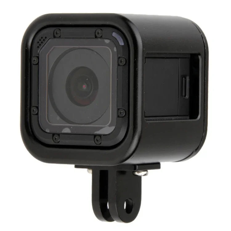 Gaiola Protetora de Alumínio CNC com Tampa Traseira de Seguro para GoPro HERO5 Session / HERO4 Session / HERO Session, HERO5 Session (Preto), HERO5 Session (Prateado), HERO5 Session (Vermelho), HERO5 Session (Dourado), HERO5 Session (Verde)