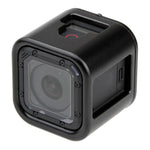Gaiola Protetora de Alumínio CNC com Tampa Traseira de Seguro para GoPro HERO5 Session / HERO4 Session / HERO Session, HERO5 Session (Preto), HERO5 Session (Prateado), HERO5 Session (Vermelho), HERO5 Session (Dourado), HERO5 Session (Verde)
